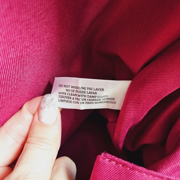 Ralph Lauren Fragrance Large Tote Bag In Magenta Color - Picture 9 of 9